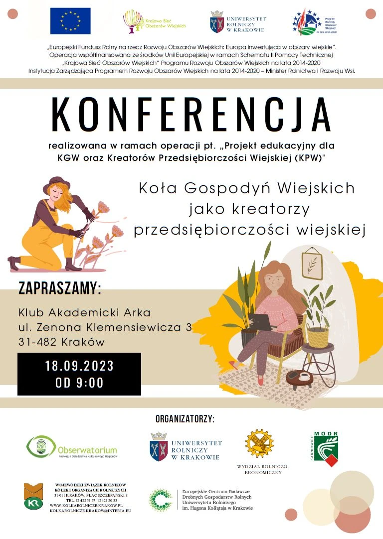 Plakat konferencji