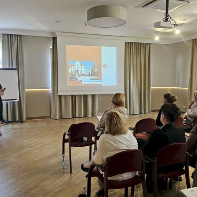 Wyjazd pracowników Uniwersytetu Rolniczego do Ośrodka Promowania i Wspierania Przedsiębiorczości Rolnej w Sandomierzu 03